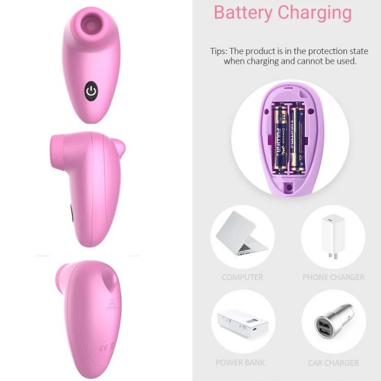 Dibe Sex Massager Sucking Vibrator Emiş Güçlü Vibratör