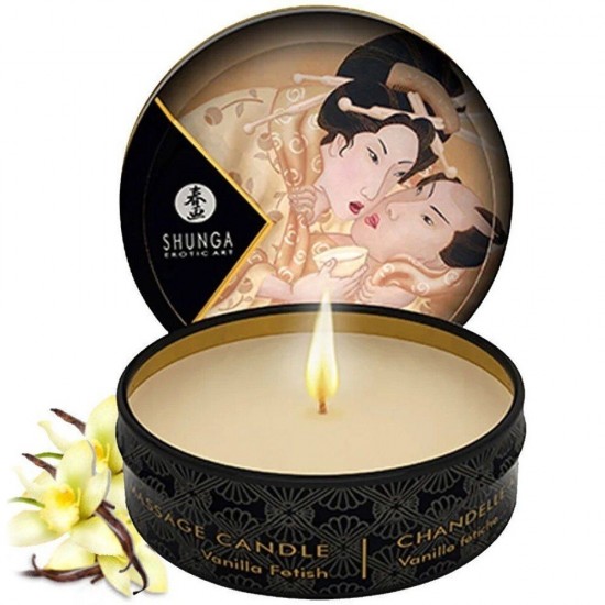 Shunga Mini Massage Candle Vanillie 30 Ml Masaj Mumu