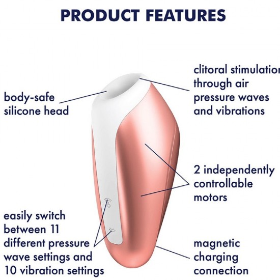 Satisfyer Love Breeze Air Pluse Emiş Güçlü Klitoral Vibratör