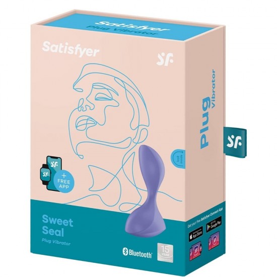 Satisfyer Sweet Seal Telefon Kontrollü Titreşimli Anal Plug