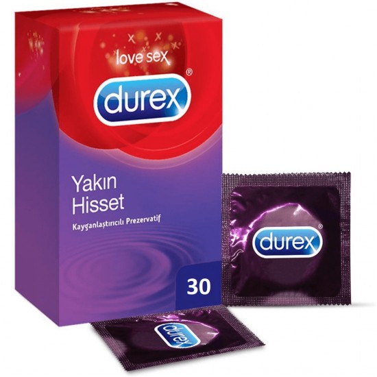 Durex Yakın Hisset 30'lu Prezervatif Kondom