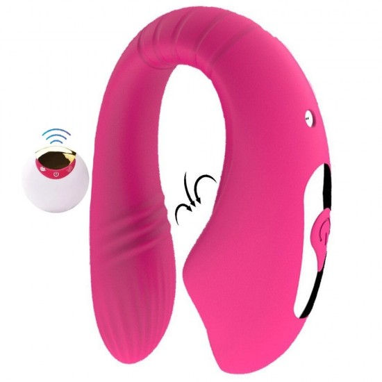 Wearable Sucking Vibe Couples Emiş Güçlü Giyilebilir Partner Vibratör