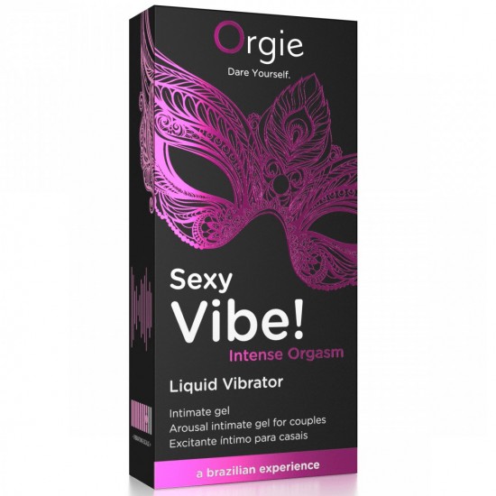 Orgie Sexy Vibe Sıvı Vibratör Yoğun Orgazm Güçlü Uyarılma Jeli 15 ML