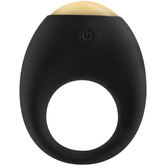 ToyJoy Luz Eclipse Vibrating Cock Ring Titreşimli Penis Halkası-Black