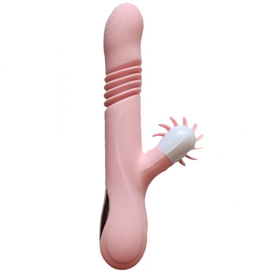 Nuo Licking Thrusting Isıtmalı ve İleri Geri Hareketli Rabbit Vibratör