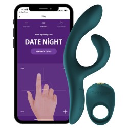 We-Vibe With Nova 2 Vibrator & Pivot Cock Ring Date Night Set