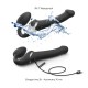 Strap-On Me Multi Orgasm Strapless Strapon Black X-Large 3 Motor Vibratör