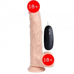 Dildo Series Captains Sword 22.5 cm Titreşimli Realistik Penis XS-WBC10005-V