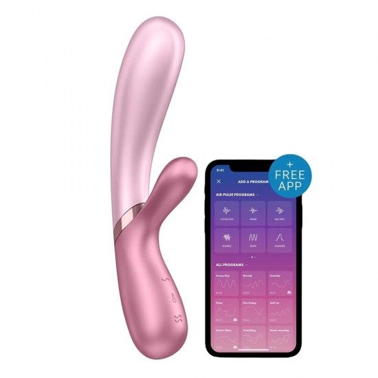 Satisfyer Hot Lover Connect App Telefon Kontrol Ve Isıtmalı Rabbit Vibratör