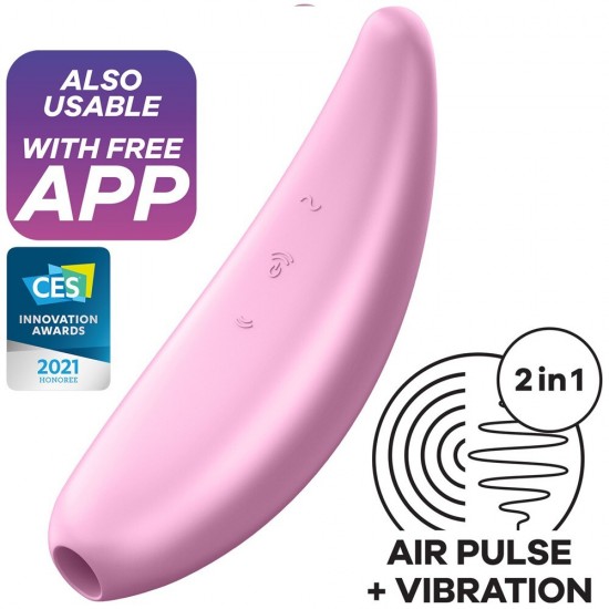 Satisfyer Curvy 3+ Telefon Kontrollü Emiş Vibratör