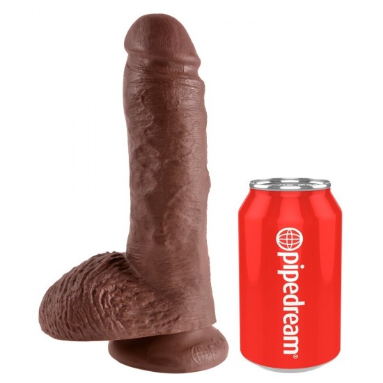 Pipedream King Cock 8 Inch Cock With Balls Realistik Penis