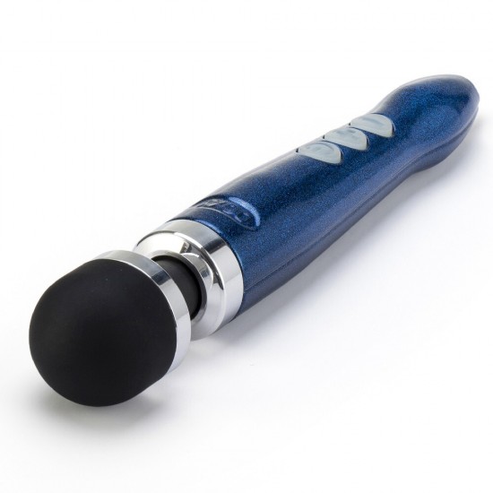 Doxy Die Cast 3R USB Rechargeable Mini Wand Blue Massager