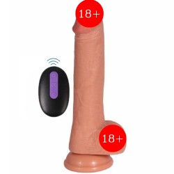 Shequ Sean Vibrating Dildo 20 Mod Titreşimli Realistik Penis 22 cm SQ-WBE10043