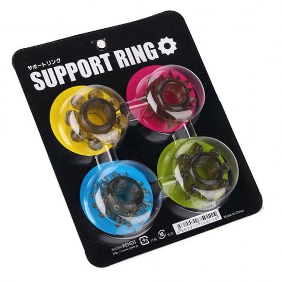 Support Ring Play 4'lü Penis Halkası Set B-WR001