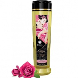 Shunga Erotic Massage Oil 240 Ml Gül Aromalı Masaj Yağı