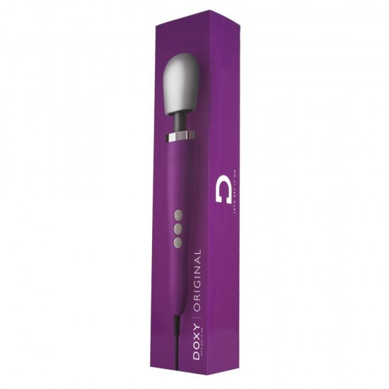 Doxy Original Wand Massager Purple Masaj Wand Vibratör