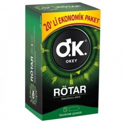 Okey Rötar 20'li Ekonomik Paket Prezervatif