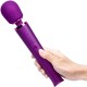 Le Wand Petite Rechargeable Vibrating Body Massager Masaj Wand Vibratör-Cherry