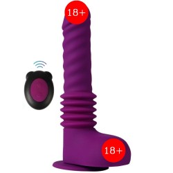 Shequ İsaiah Thrusting Dildo İleri Geri Hareketli Vibratör SQ-V1066