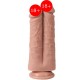 Dildo Series Anthony Double Yumuşak Doku Çiftli Realistik Dildo XS-WBD10082