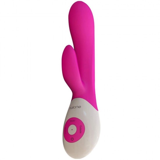 Nalone Rhythm Silicone Sound Activated Vibrator Pink