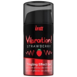 İntt Vibration Strawberry 15 ml Meyveli Sıvı Vibratör