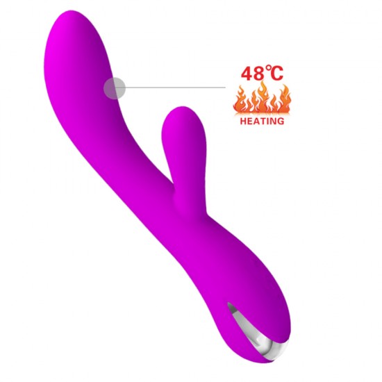 Pretty Love Wilbur Isıtmalı G-Spot Clitoral Rabbit Vibratör BI-014588