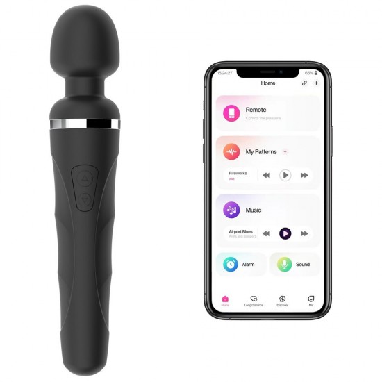 Lovense Domi 2 Bluetooth Cordless Mini Wand Vibrator