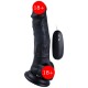 Xise Adonis Vibrating Dildo Black 18 cm Titreşimli Realistik Penis XS-WBC10018-V