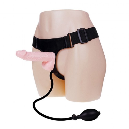 Baile Ultra Harness Şişirilebilir Kemerli Realistik Penis BW-022037