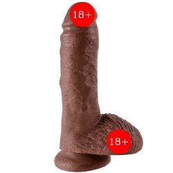 Pipedream King Cock 8 Inch Cock With Balls Realistik Penis