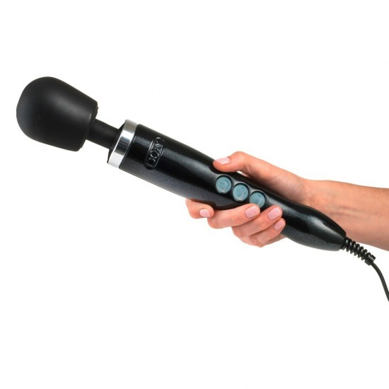 Doxy Die Cast Wand Massager Black Elektrikli Masaj Wand Vibratör