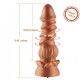 Shequ Jelly Animal Dildo Monster 4 Squamule Realistik Penis SQ-WBD10054