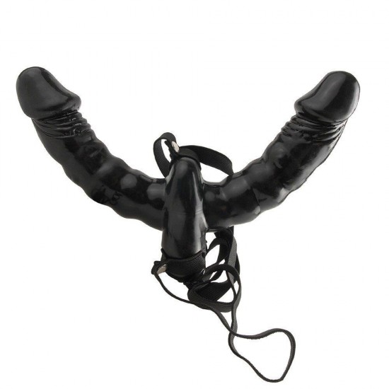 Pipedream  Fetish Fantasy Series Vibrating Double Delight Strap-On