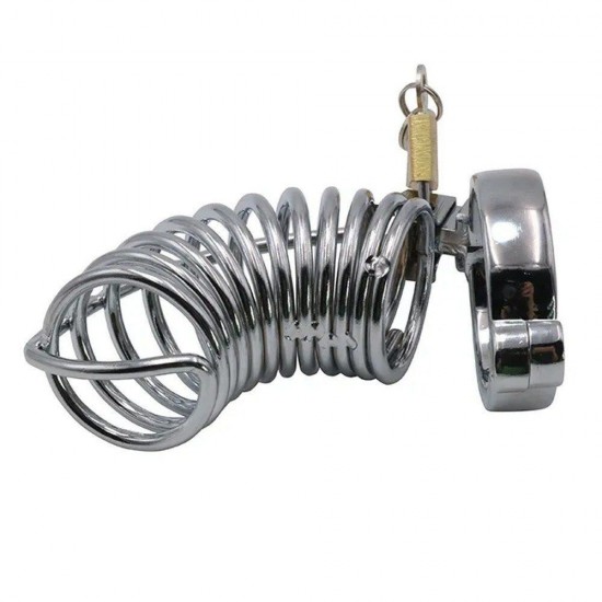 Master Male Chastity Metal Prisoner Cock Cage Penis Kilidi 45 mm