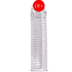 Shequ Phil Penis Sleeve Silikon Şeffaf Penis Kılıfı SQ-ML10011