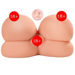 Shequ Elegant Oral ve Vajinal Göğüslü Vajina Masturbator SQ-MA50025