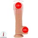 Lovetoy Anthony Dual Layered Silicone Dildo Dönebilen Realistik Penis LV4032