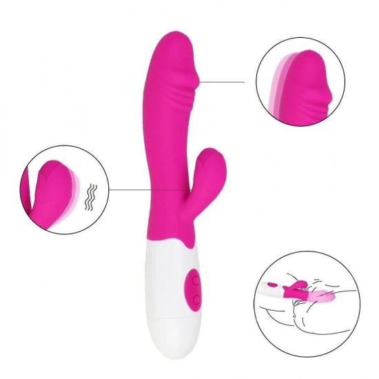 Berius Rechargeable G-spot Rabbit Vibratör