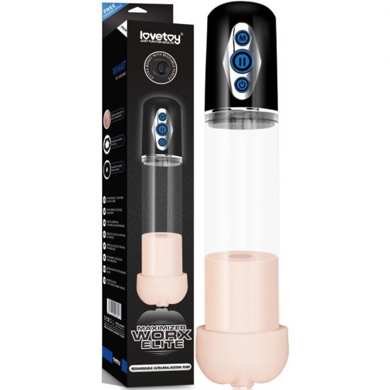 Lovetoy Maximizer Worx Elite Otomatik Emişli Penis Pompası LV240201