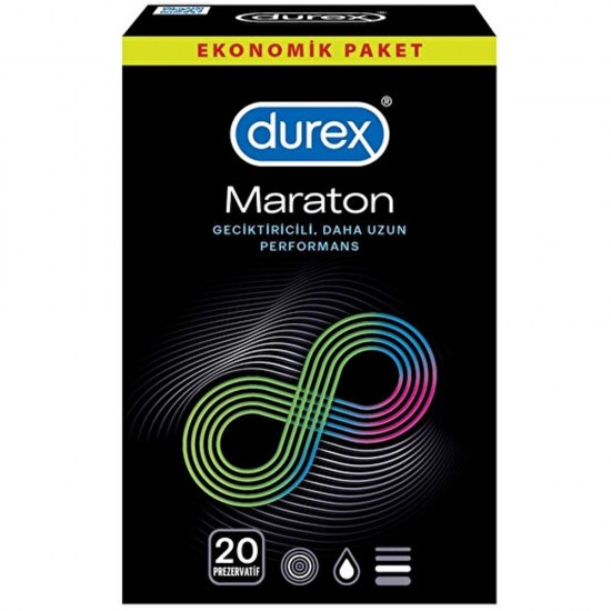 Durex Maraton 20'li Eko Paket Prezervatif