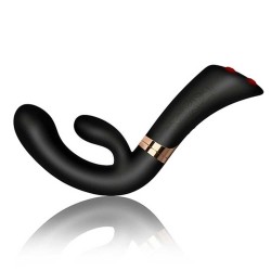 Rocks-Off 10 Settings Fuzion Enigma Rabbit Vibrator