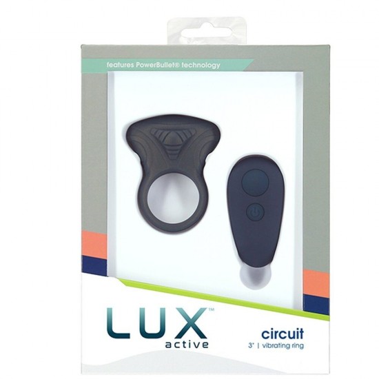 Lux Active Circuit Vibrating Ring Uzaktan Kumandalı Penis Halkası