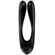 Satisfyer Candy Cane Black Double Çift Stimülasyon Vibratör