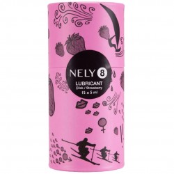 Nely Strawberry Gel 15x5 ml Kayganlaştırıcı Jel