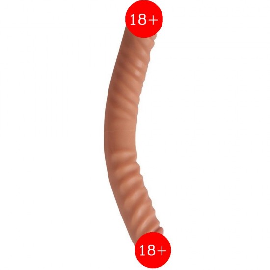 Shequ Richard 34 cm Flexible Çift Taraflı Realistik Penis XS-WBC10073