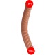 Shequ Richard 34 cm Flexible Çift Taraflı Realistik Penis XS-WBC10073