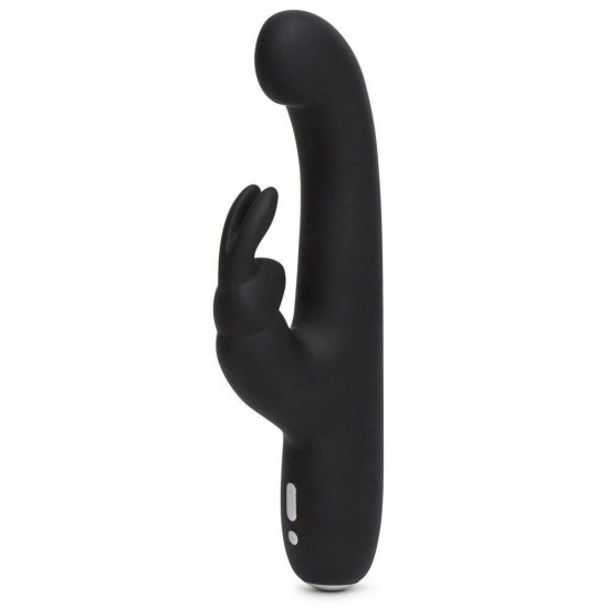 Happy Rabbit Slimline G-Spot Rechargeable Rabbit Vibrator Black