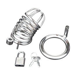 Master Male Chastity Blueline  Metal Penis Kilidi 45 mm