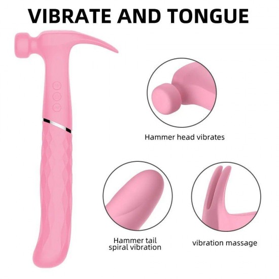 Hammer Love Pink Ultra Güçlü Çekiç Vibratör